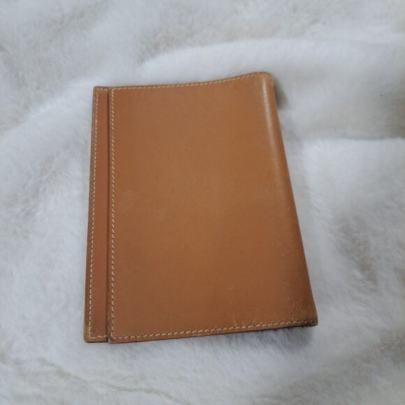 Hermes' Agenda Box Calf Leather Notebook Cover Authentic - Picture 10 of 12
